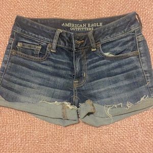 American eagle stretch shorts size 2
